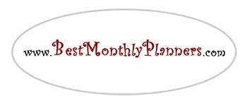 Best Monthly Planners - Organizational Planning Calendars for the Monday to Sunday Work Week