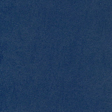 Navy Blue Faux Leather Grain Planner Cover