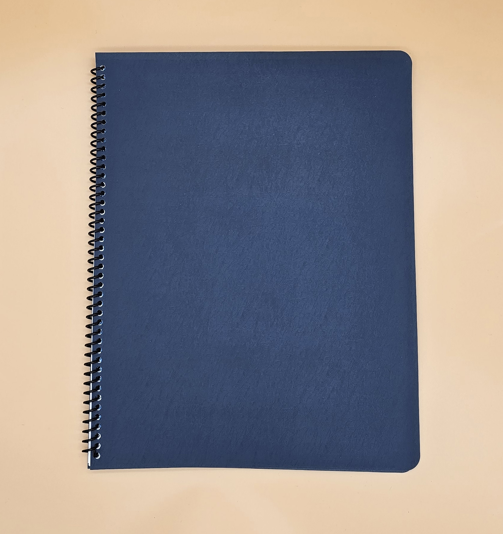 Durable Faux-Leather Grain Vinyl Cover Endures Daily Use.